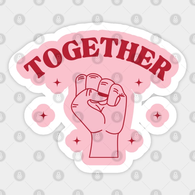 Together We Can Sticker by Collenempik